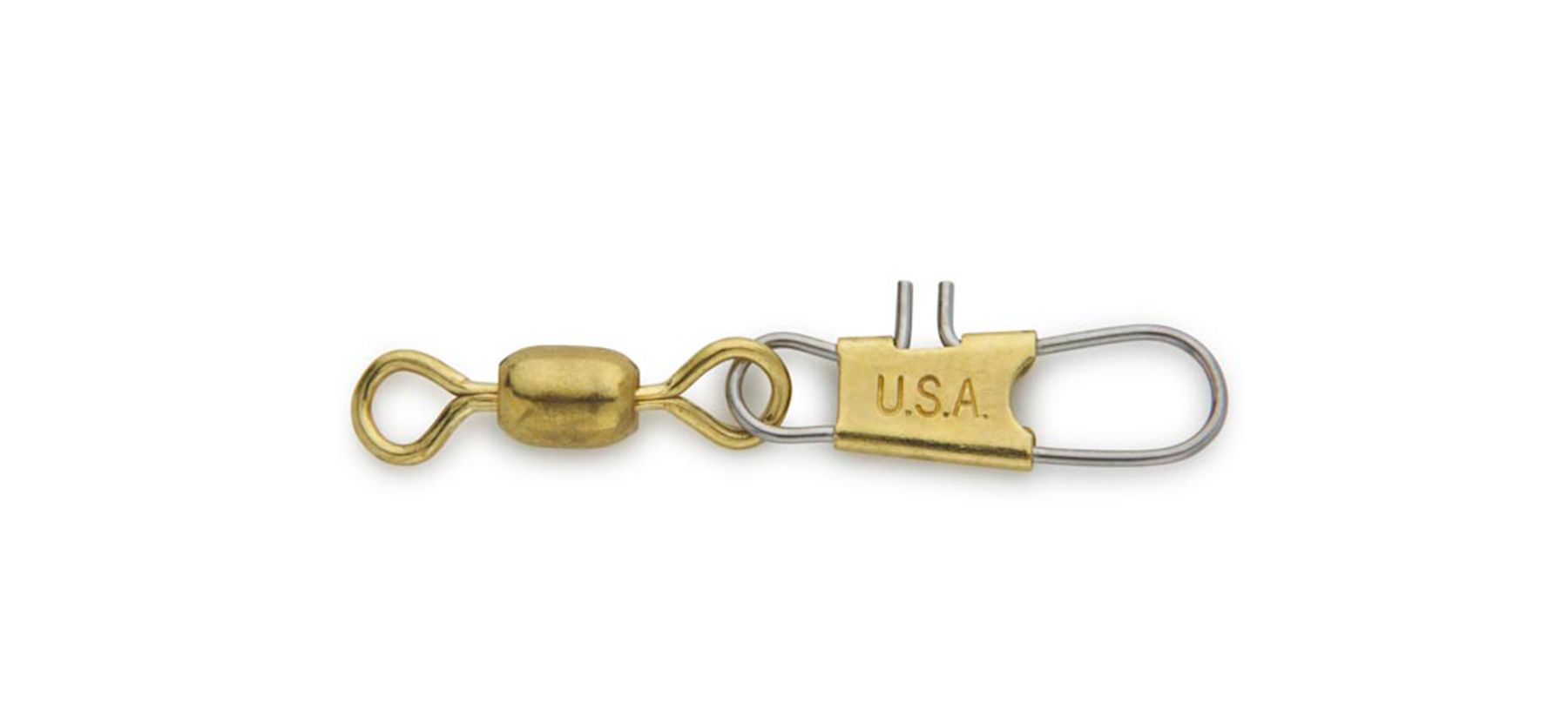 Brass Interlock Snap Swivel - 