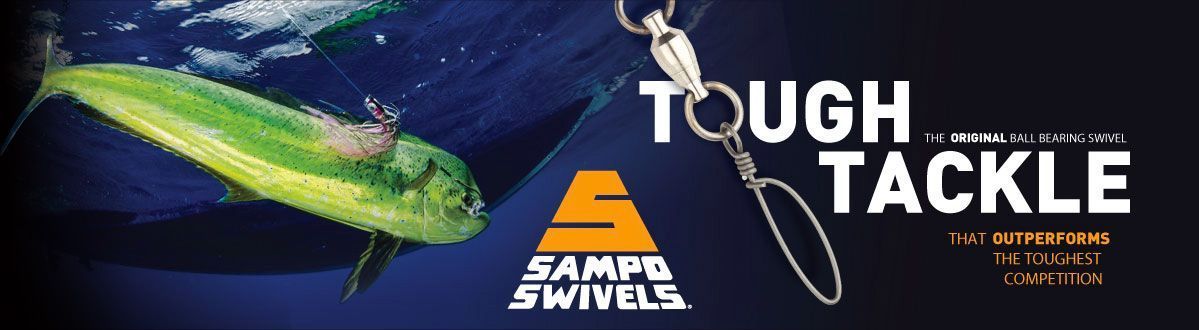 Sampo Swivels Tough Tackle, the ORIGINAL ball bearing swivel that outperforms the competition 2
