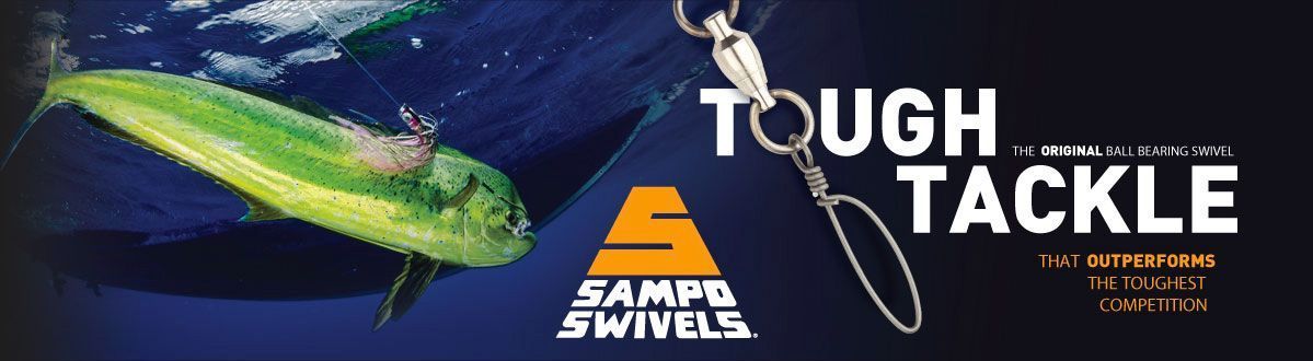 Sampo Swivels Tough Tackle, the ORIGINAL ball bearing swivel that outperforms the competition 2